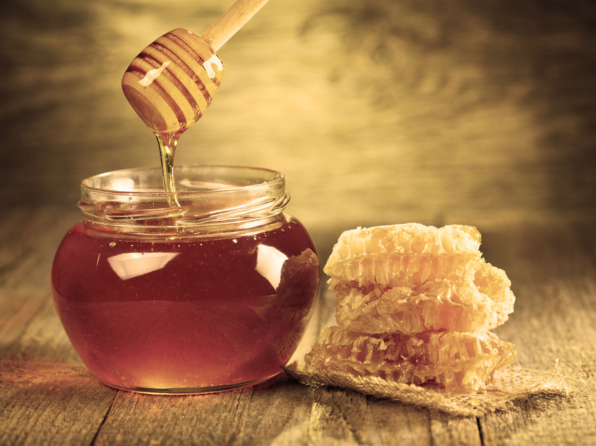 rauwe honing